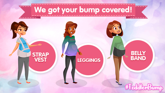 We Got Your Bump Covered #ToddlerBump